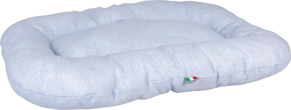 Duvo+ Hundekissen oval gesteppt mellow-blau, Größe: XXL