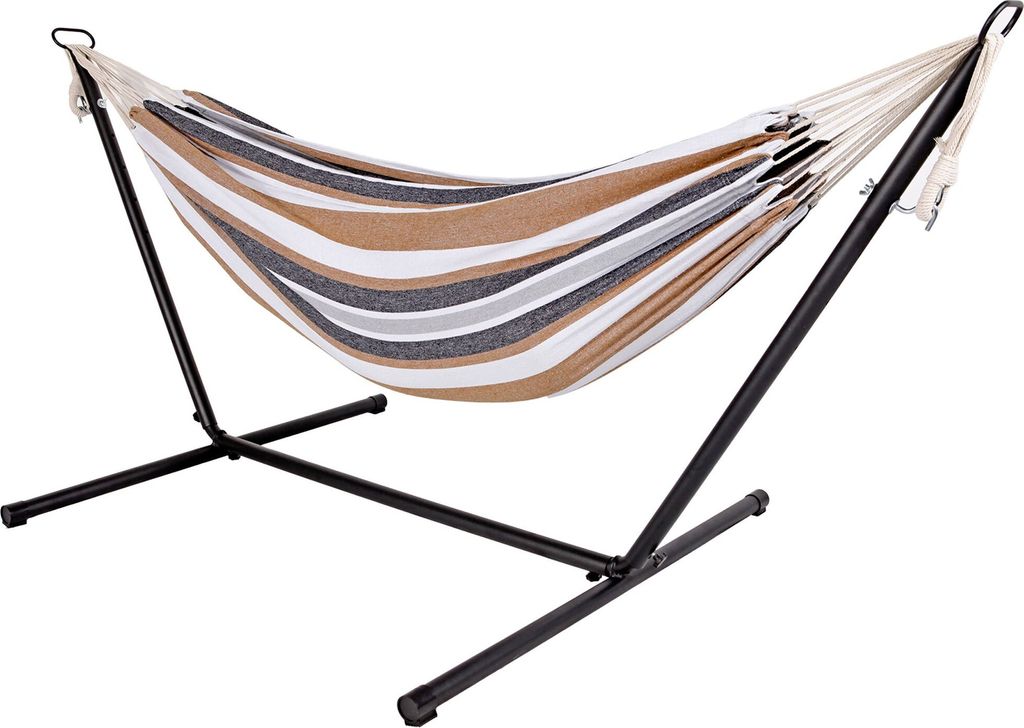 Linder Exclusiv Hängematte mit Stahlgestell Indoor-Outdoor MC4380