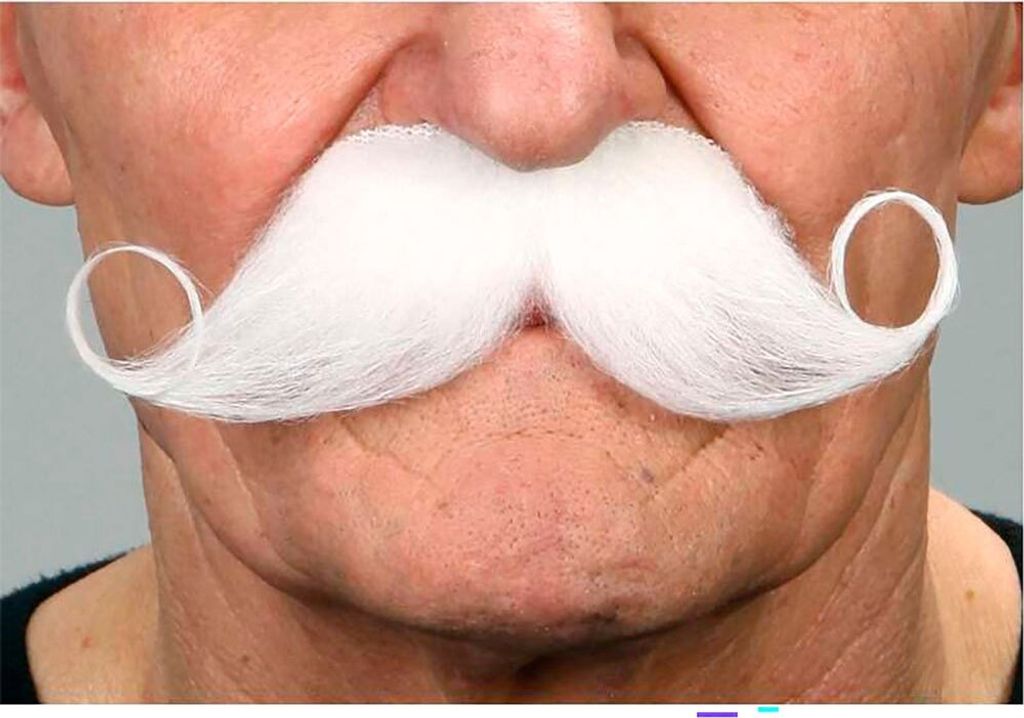 Moustache de maman Beige Beige One Size Image du produit 