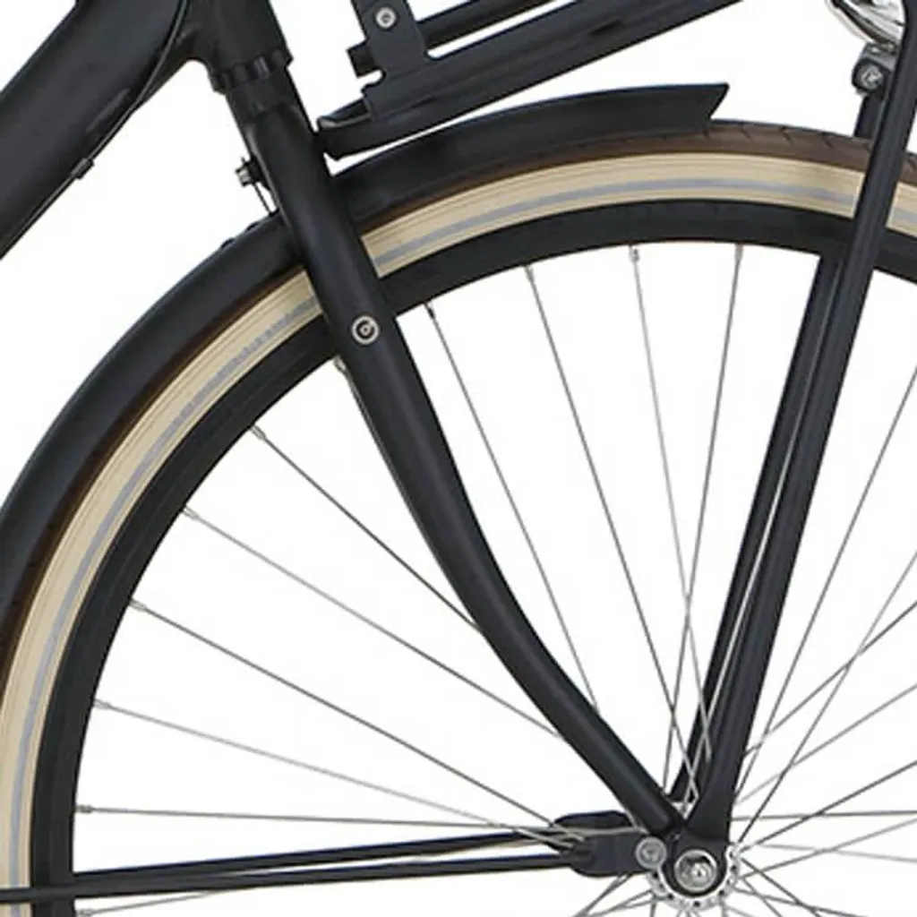 Fourche Rigide Noire Mate pour Vélo Hollandais Cortina U4 Taille 65
