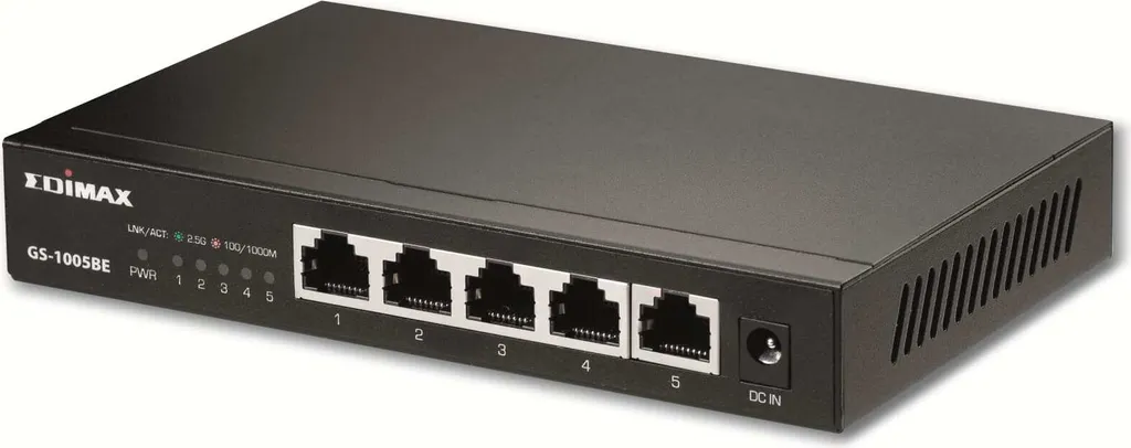 Switch Edimax GS-1005BE 5 Ports RJ45 2.5GbE Unmanaged High Speed