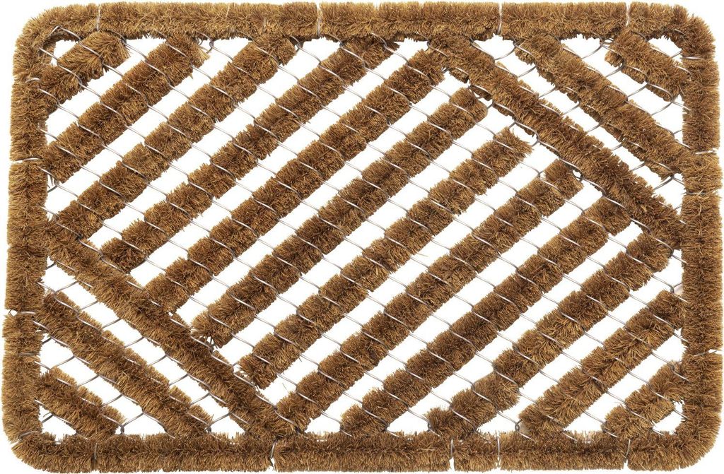 Drahtgittermatte  kokos natur, 40 x 60 cm Produktbild 