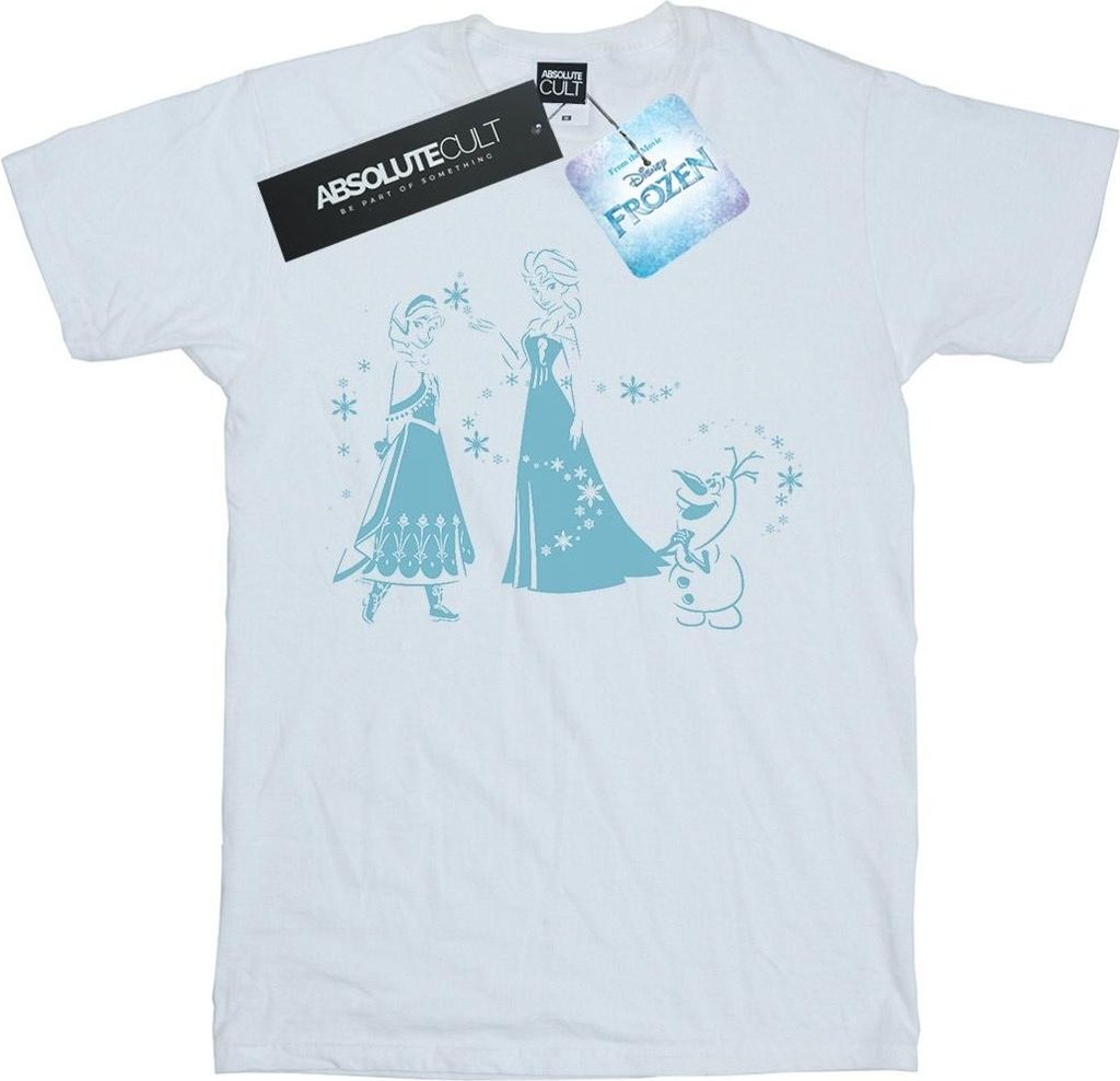 Disney - "Frozen" T-Shirt für Damen BI24867 (3XL) (Weiß)