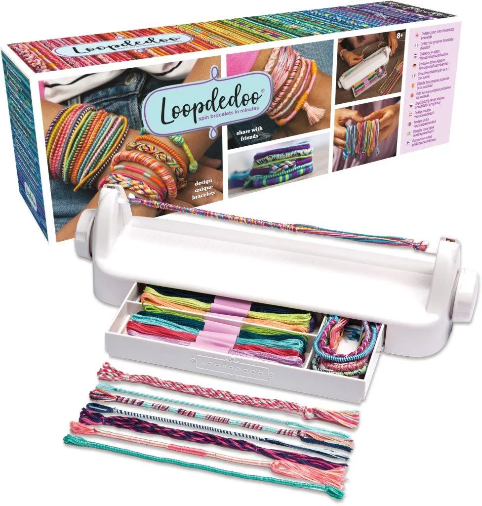 Machine à tisser Loopdedoo : kit création bracelets DIY personnalisés - 3