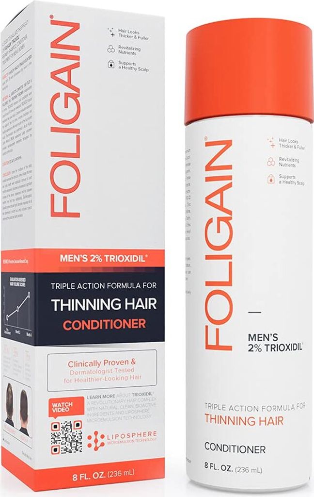 Foligain Men's 2% Trioxidil Conditioner 236ml