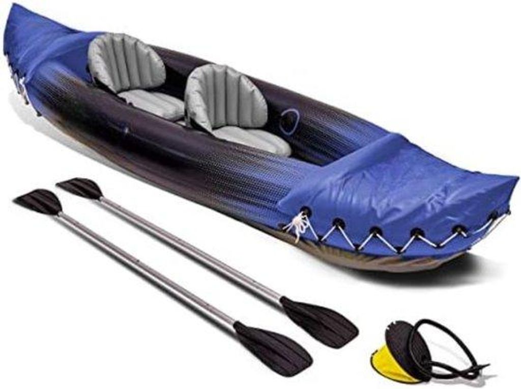 Inflatable Paddelboot - Inflatable Kanadier - Inflatable Kajak - Blauw