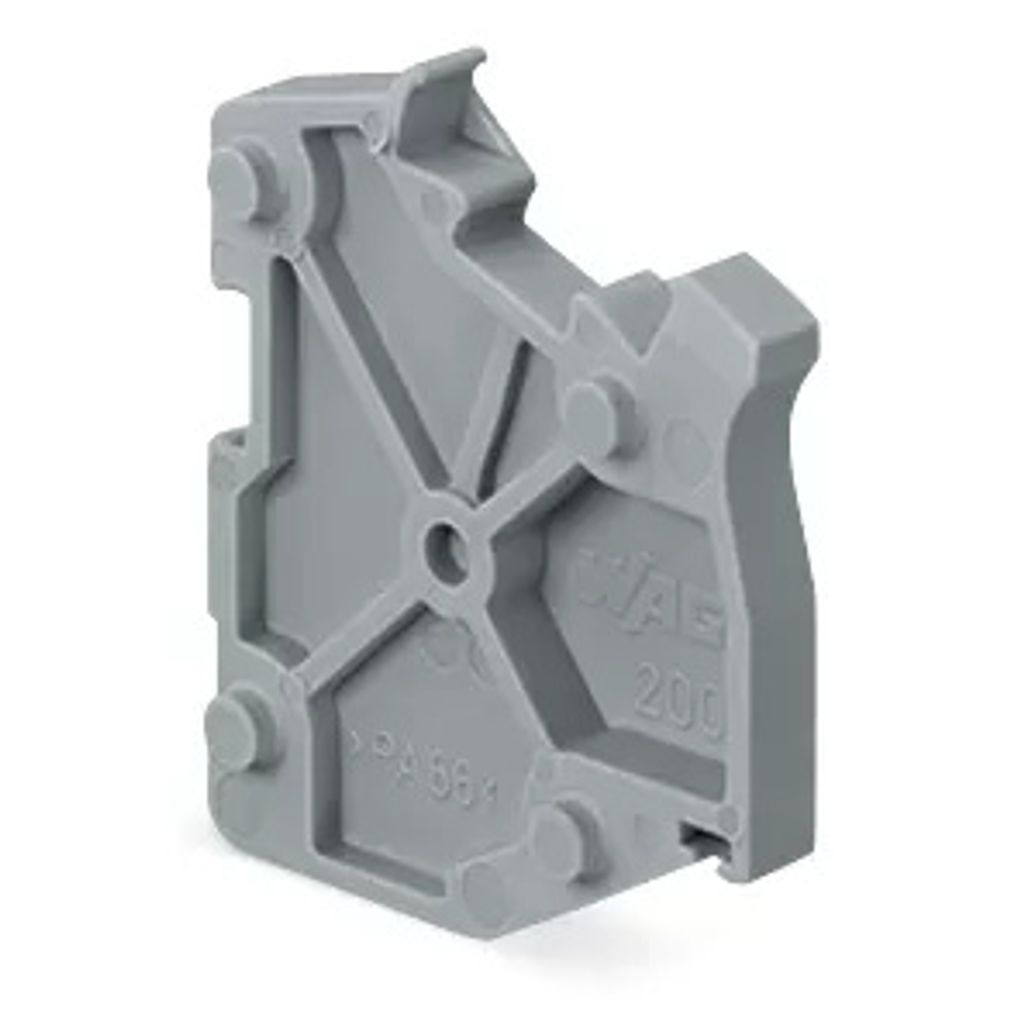 WAGO Blindmodul;anreihbar;zum Überspringen von z. B. gebrückten Klemmen;grau 2001-549