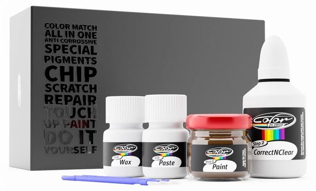 Lakstift set voor Skoda Magnetic Braun Metallic LF8V