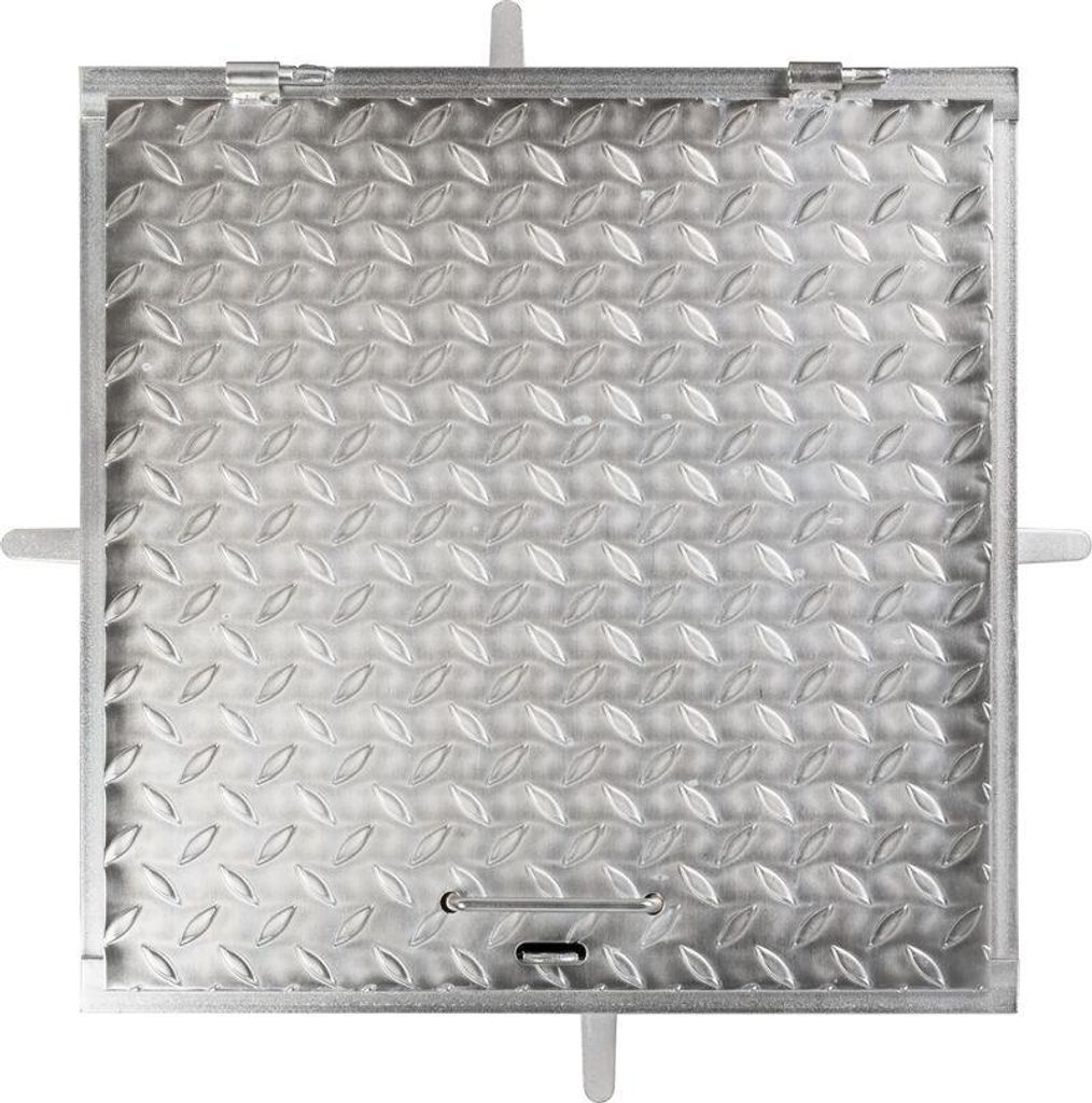 Couvercle de regard MC60, 600x600 mm, galvanise, max. 150 Image du produit 