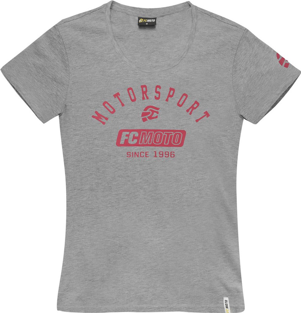 FC-Moto Moto Damen T-Shirt, grau, M