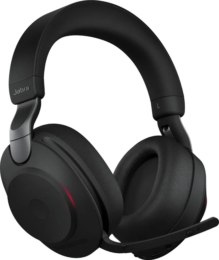Casque Professionnel Jabra Evolve2 85 UC Duo Stéréo avec Base de Charge - 2