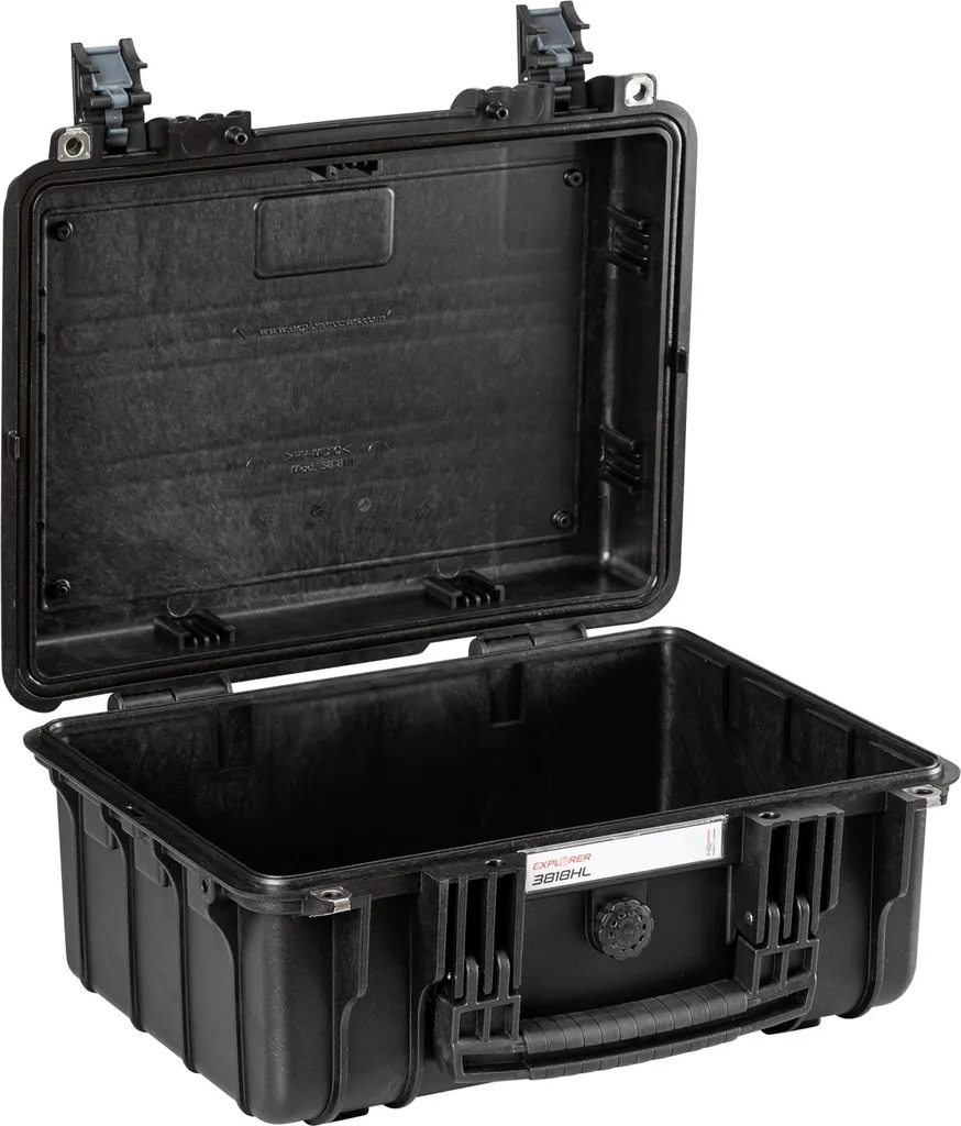 Explorer Cases 3818HL.BE Mallette robuste étanche et antichoc vide 38cm - 7