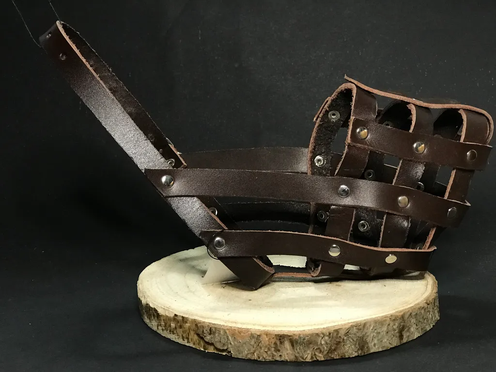 Museruola in Cuoio Palkar Taglia 3 Marrone per Cani Medio-Grandi | Shop