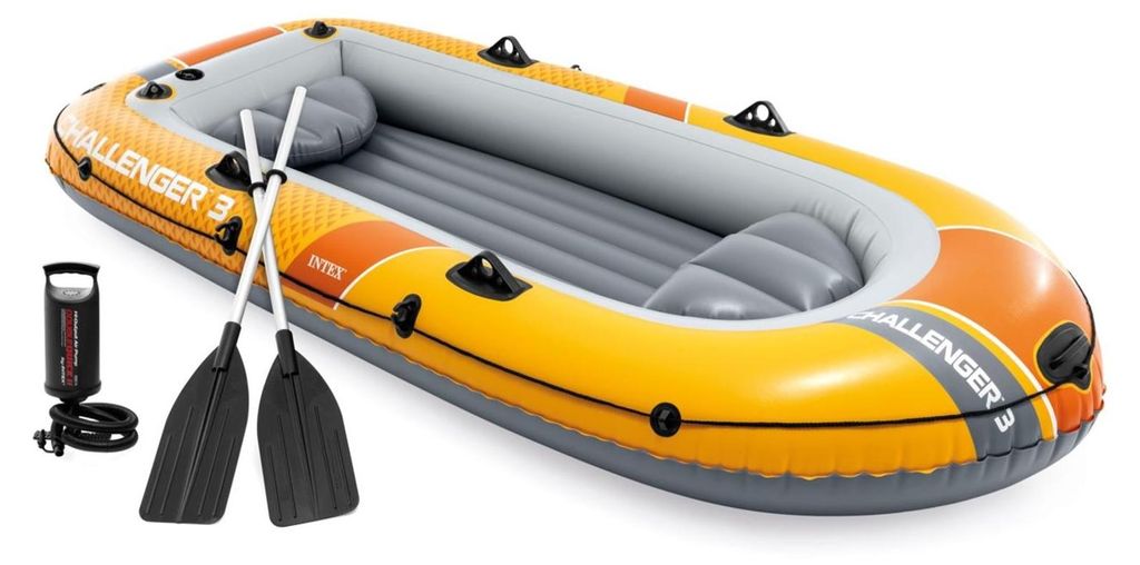 Intex 66313 Set di barche Barca gonfiabile da pesca Barca a Immagine del prodotto 