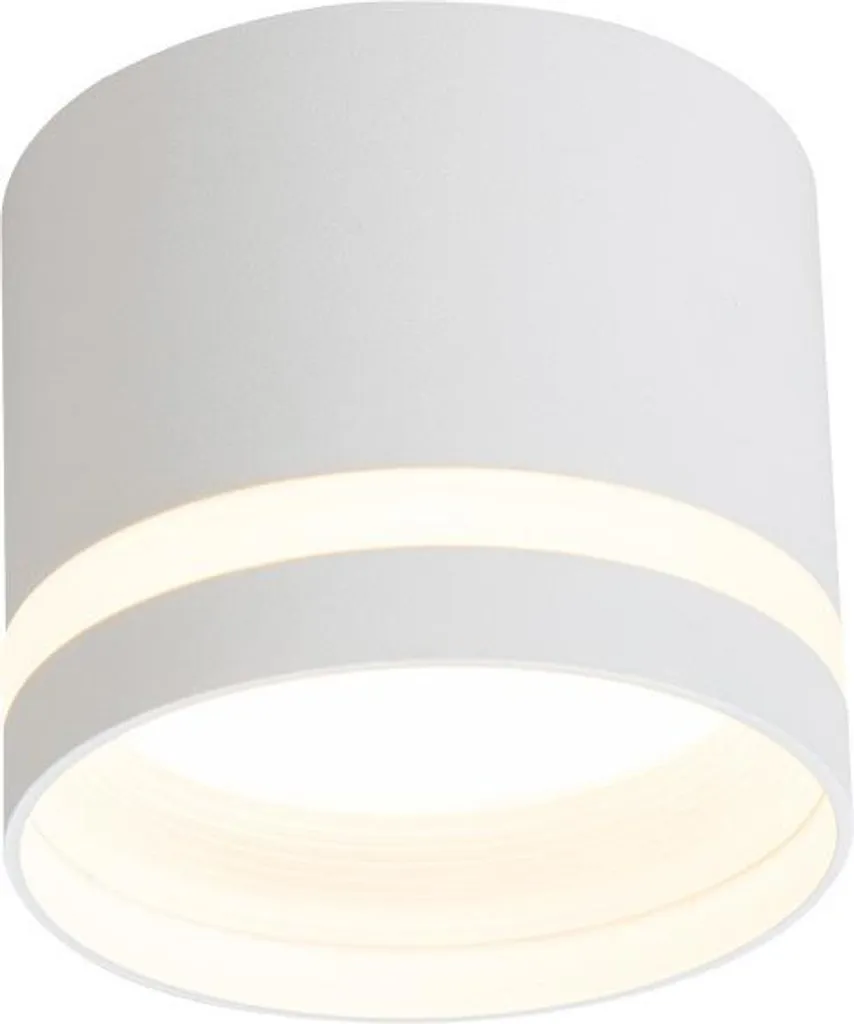 Spot décoratif blanc GX53 7W KENDAL Ø 8,2 cm luminaire de plafond