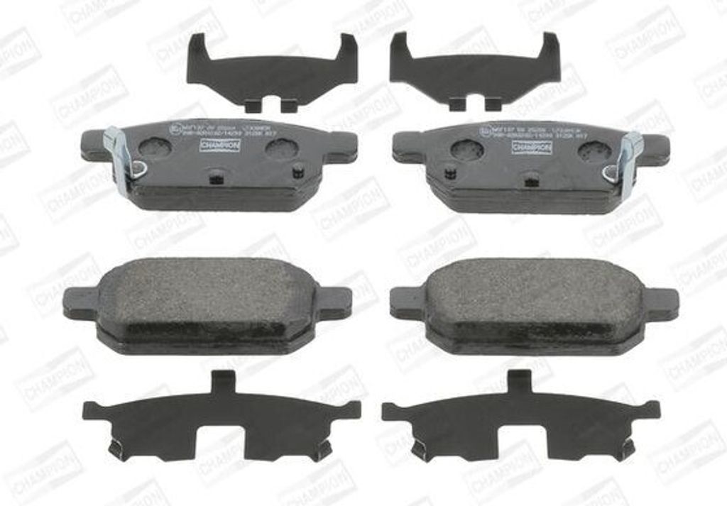 CHAMPION Bremsbeläge Satz Hinten Bremsklötze für SUZUKI SWIFT IV (FZ, NZ) 573384CH