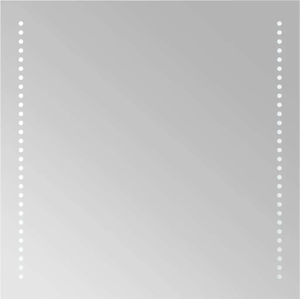 Specchio LED 50x50 cm per Bagno Smart: Efficienza Energetica e Luce HD