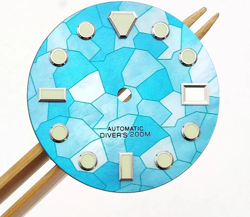 Quadrante HIMMELBLAU Blocchi Colore - Design Modding Orologio Automatico