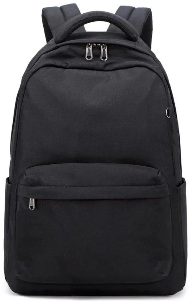 Sac à dos collège et lycée noir - Bagagerie scolaire souple et durable