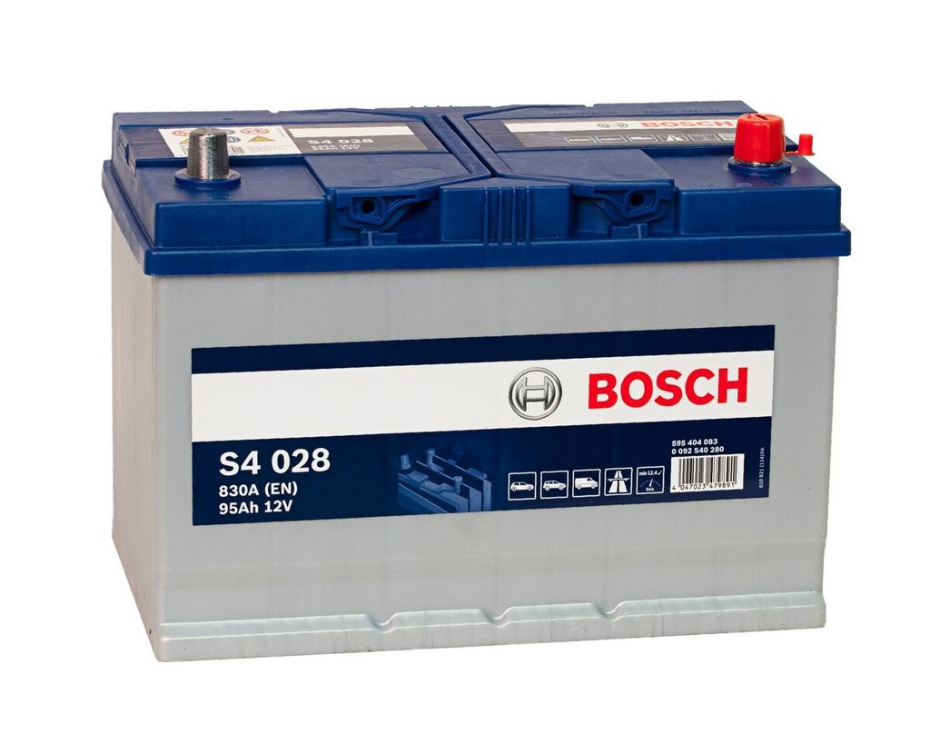Bosch S4 Fahrzeugbatterie 95 Ah 12 V 830 A Auto Produktbild 