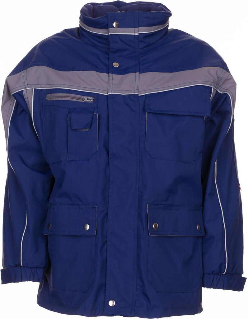 Größe 4XL Herren Planam Plaline Winter Allwetterjacke marine zink Modell 2572