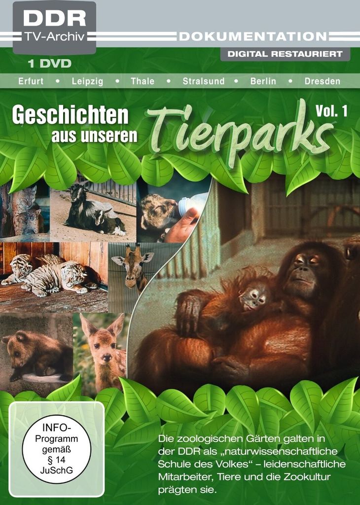 DDR TV Archiv-Geschichten Aus Unseren Tierpa