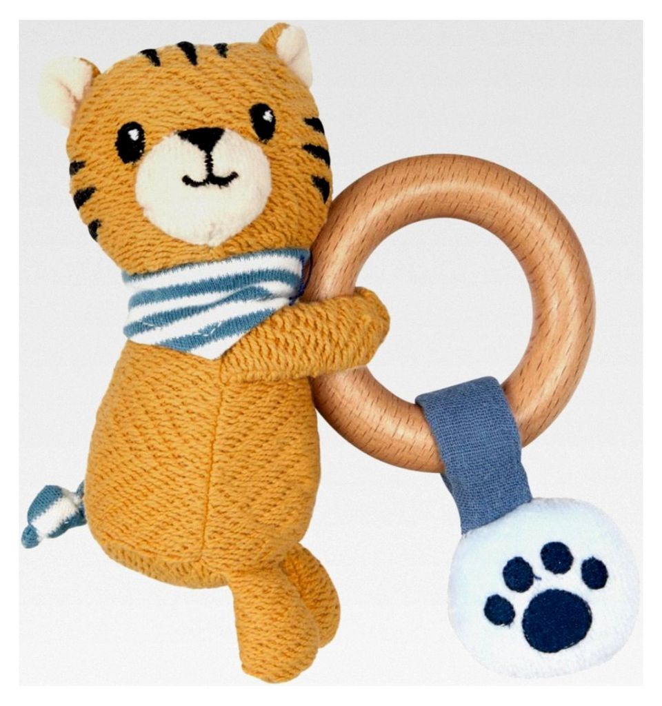 Holz-Ringrassel Tiger - Little Wonder