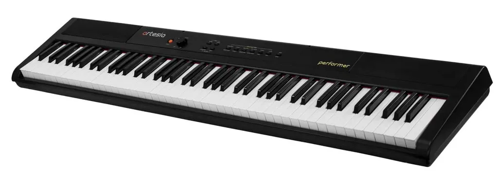 Clavier Artesia Performer Piano de Scène Noir 88 Touches Semi-Lestées