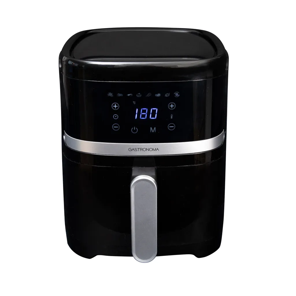 Friteuse air chaud 4,2L pour cuisine saine Gastronoma tactile Noir