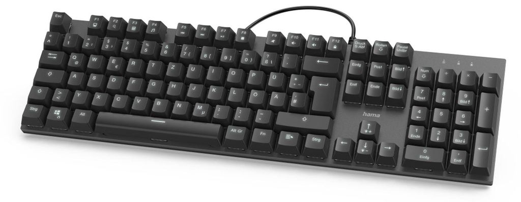 Mechanisch toetsenbord MKC-650, zwart, met DE-lay-out Productafbeelding 