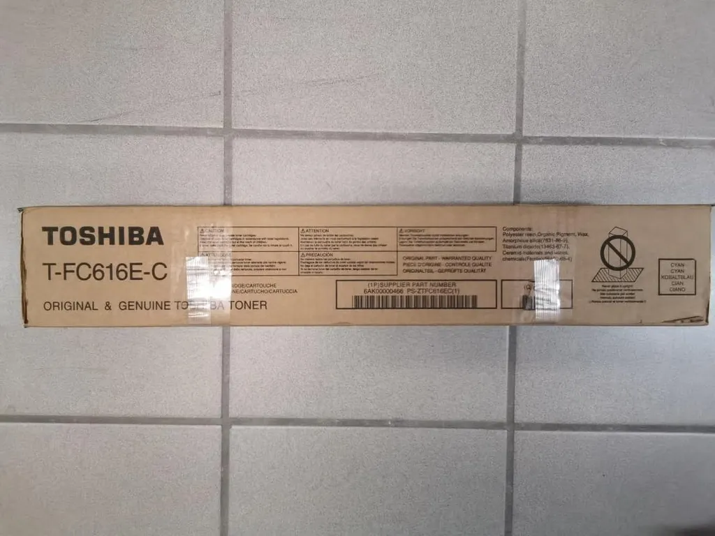 Toner Cyan Toshiba T-FC616E-C 6AK00000369 : Fini les Traces et Tâches