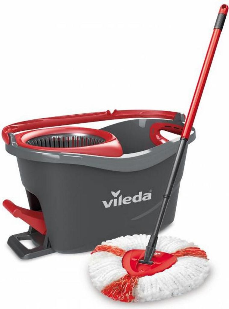 Set di mop Vileda Turbo Easy Wring & Clean con centrifuga e Immagine del prodotto 