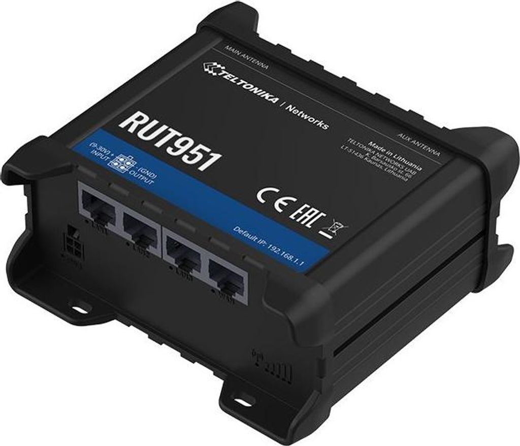 Teltonika RUT951 dual-SIM LTE Router eSIM
