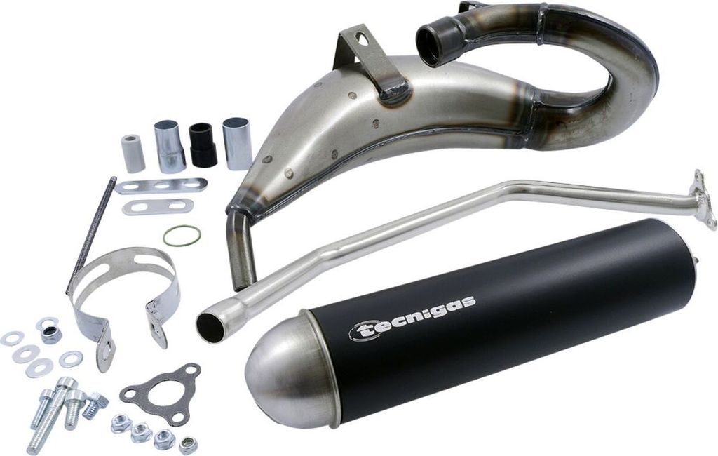 Auspuff TECNIGAS E NOX Steel MH Furia für RIEJU PEUGEOT Sport Auspuff
