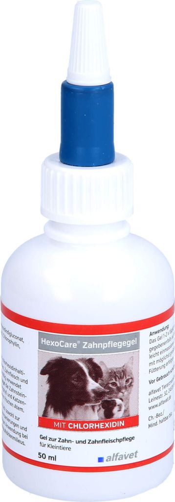Hexocare gel dentale per piccoli animali 50 ml Immagine del prodotto 