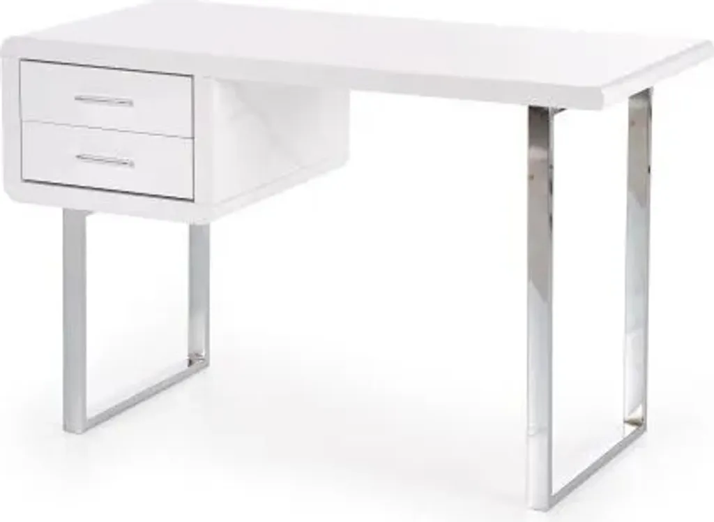 Bureau de travail scandinave B-30, table informatique pour petit espace