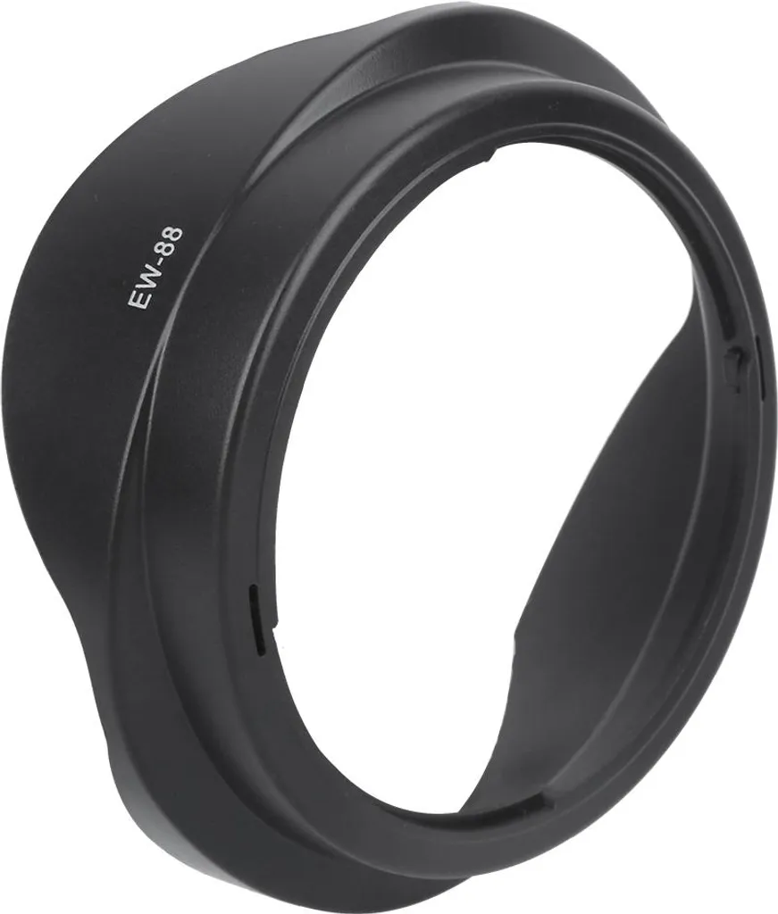 Paraluce EW-88 in plastica, attacco per fotocamera nero, adatto agli obiettivi EF 16-35 mm f 2,8L II USM