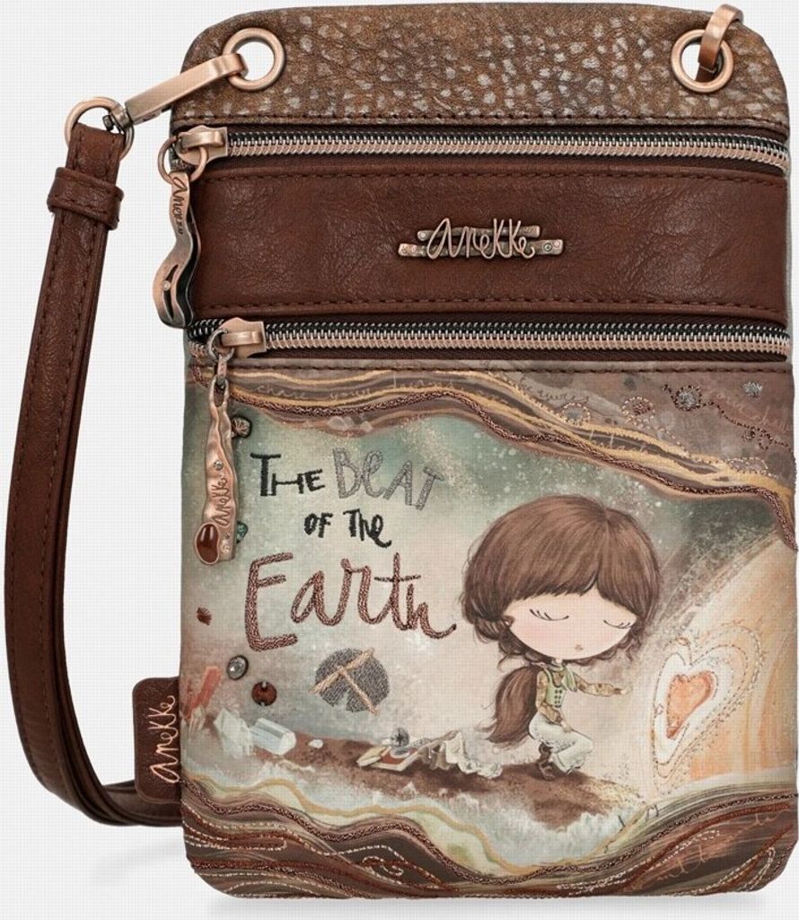 Anekke DREAMVERSE MINI - Sac bandoulière - brown/marron