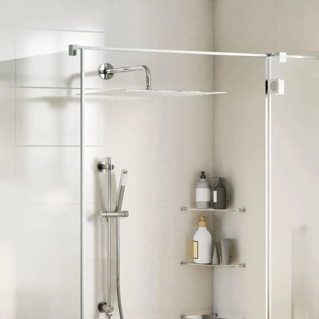 Soffione Doccia Quadrato 50x50 Acciaio Lucido vidaXL | Arredo Bagno