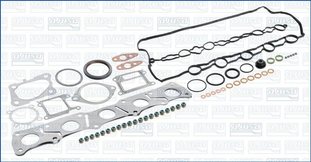 AJUSA 53049300 Zylinderkopf Dichtungssatz für VOLVO XC60 (156) V70 III (135) V60 (155, 157) XC70 II Kombi (136) S60 II (134) S80 II (124)