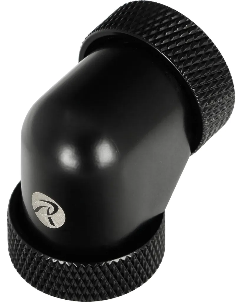 Pack 6 Connecteurs 90° pour Watercooling Rigide 14mm Pelias Noir