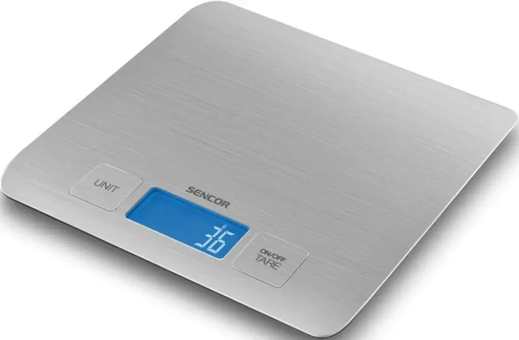 Balance de cuisine SENCOR SKS 5400 inox 5kg précise et écran LCD