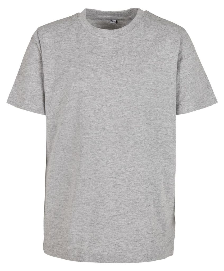 Build Your Brand - "Basic 2.0" T-Shirt für Kinder LT2883 (158-164) (Grau meliert)