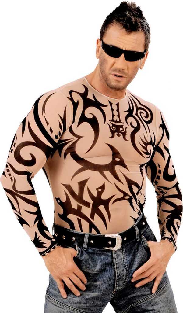 Tattoo Shirt Tribalsmotiv für Herren