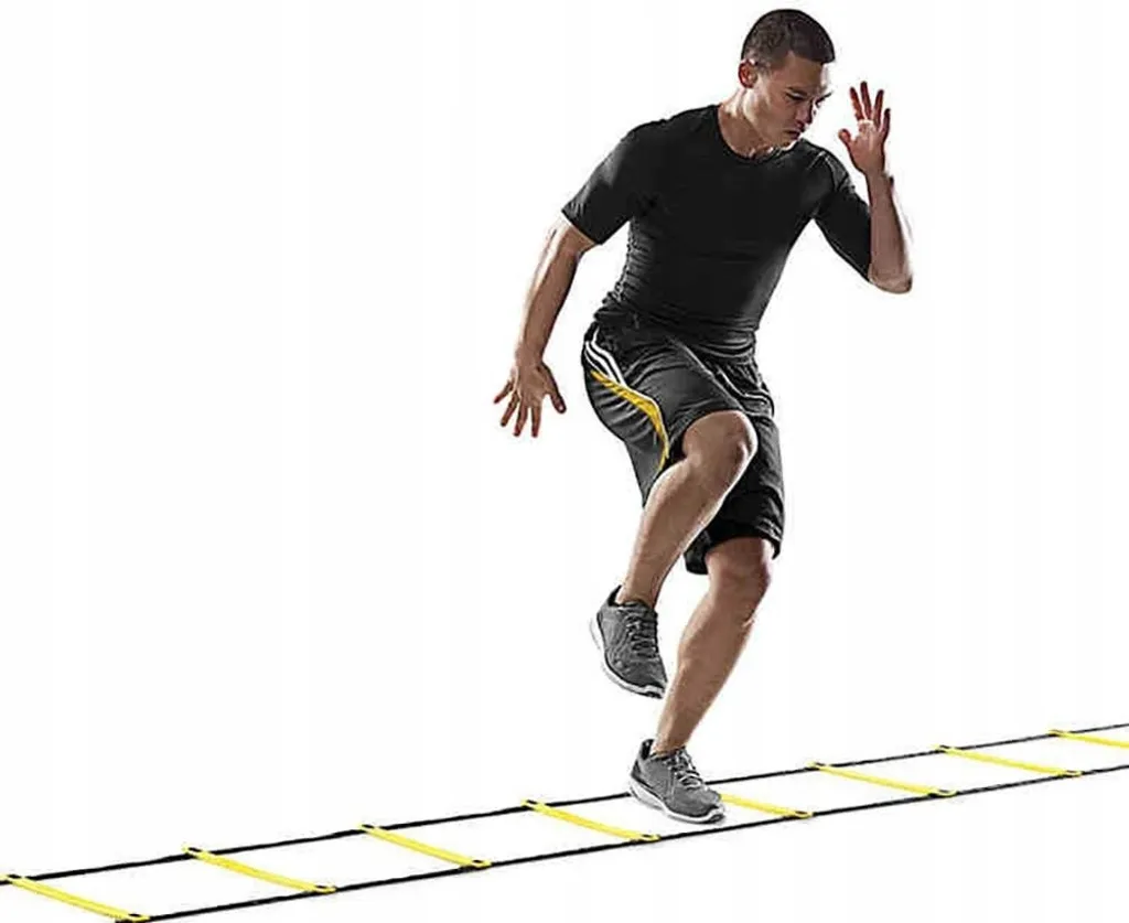 Échelle d'agilité pour sport de 6m exercice coordination et rythme