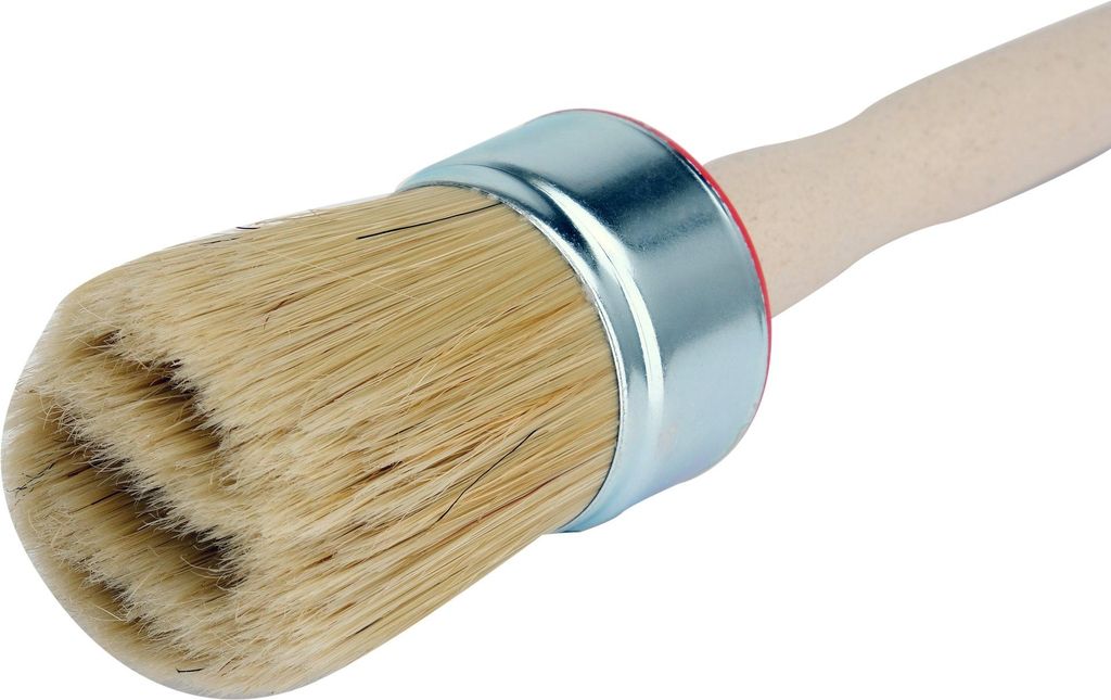 Kruhový maliarsky štetec 40 mm, prírodné štetiny Obrázok produktu 