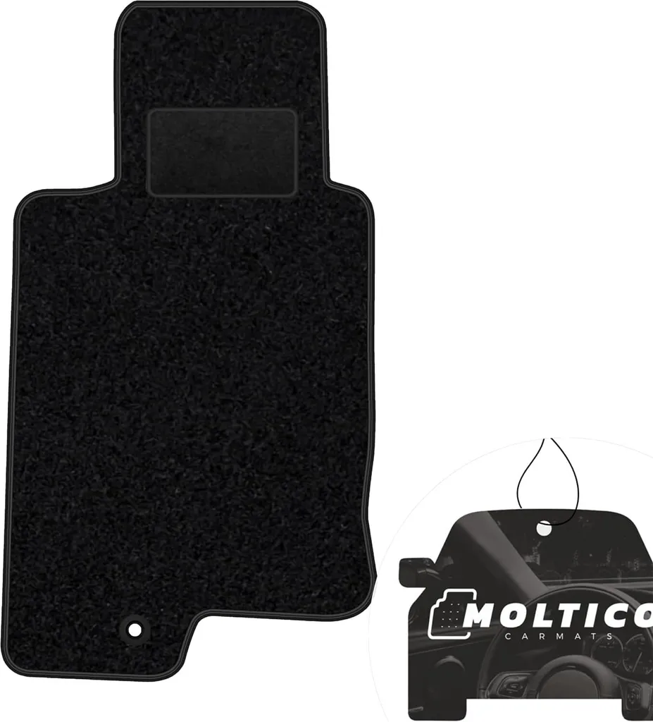 Tappetino Singolo Jeep Cherokee 2014-2023 | Nero Velours Guida