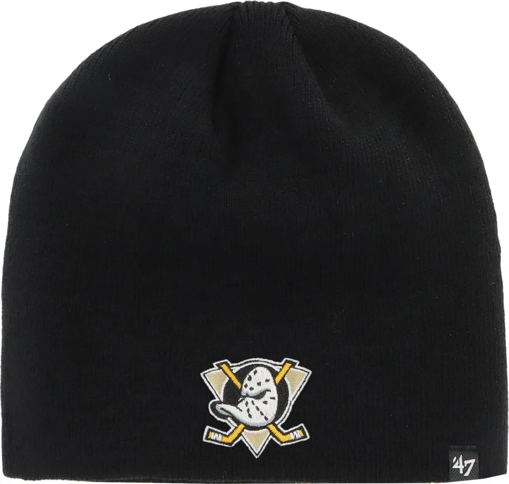 Berretto 47 Brand Anaheim Ducks Invernale Nero - Cuffia Knit NHL
