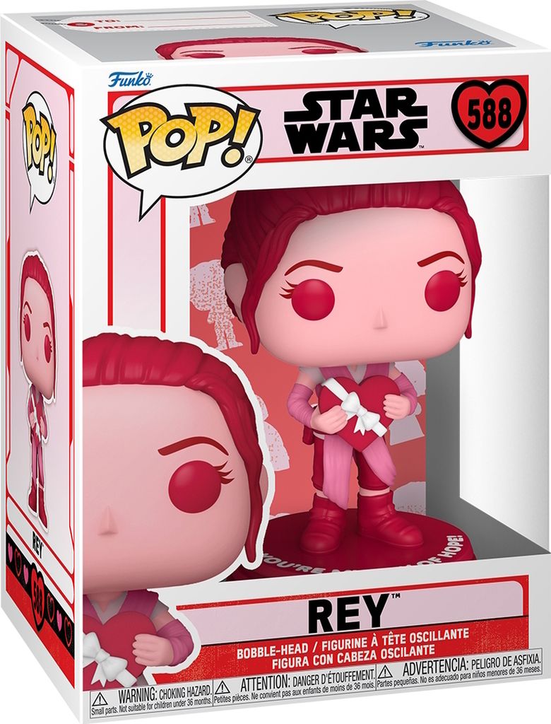 Funko Pop! Star Wars: Valentines - Rey