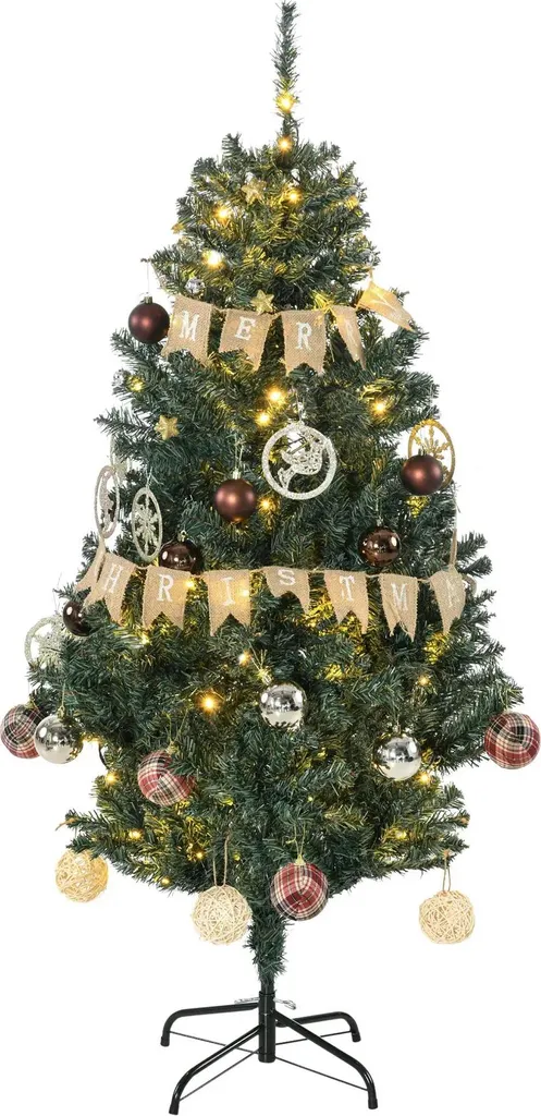 Sapin artificiel 1,5 m vert électrique montage facile et haute densité